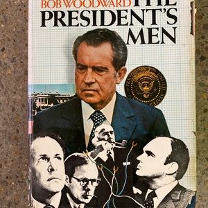 Bob Woodward book first edition All the President’s Men 1974 hardcover